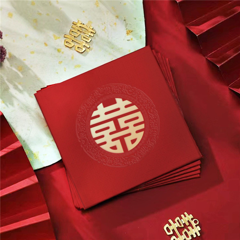 Wedding Envelopes - 60 Stks/set Rode Envelop Bruiloft Hongbao