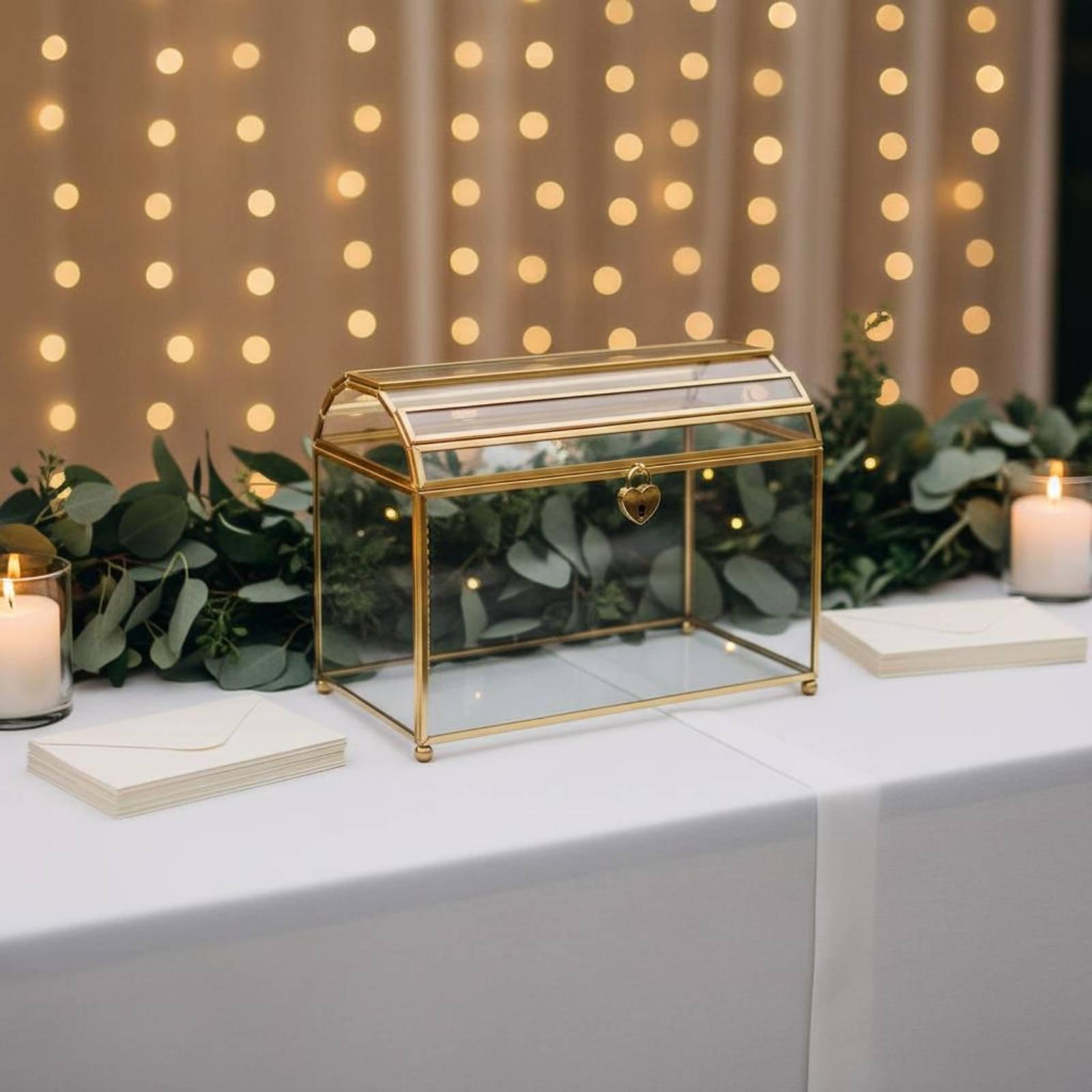 Transparante kaartendoos voor  - Wedding Card Box recensie en prijs