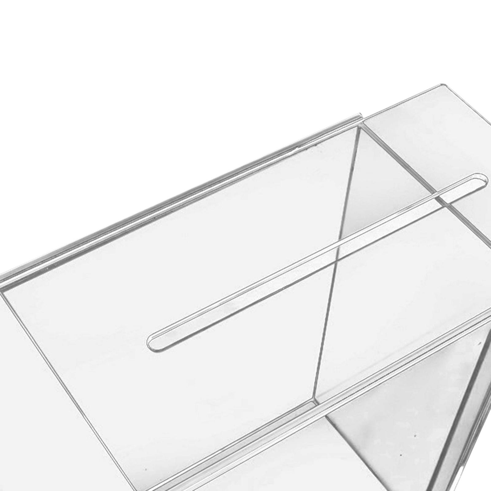 Heldere acryl trouwkaarten doo - Wedding Card Box recensie en prijs